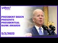 President Biden presents Presidential Rank Awards