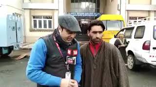 Funny answer of kashmiri man to news reporter