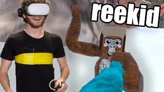 Teaching Reekid to be PRO in Gorilla Tag VR (Oculus Quest 2)