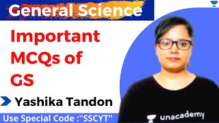 Important MCQs of GS | Important for SSC ASPIRANTS | GA | SSC CGL & CHSL | Yashika Tandon