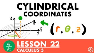Cylindrical Coordinates | Calculus 3 Lesson 22 - JK Math