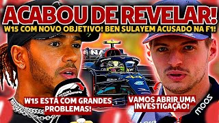 FUTURO DA MERCEDES REVELADO! | DECLARAÇÃO CHOCANTE DE VERSTAPPEN! | PRESIDENTE DA FIA EM APUROS?!