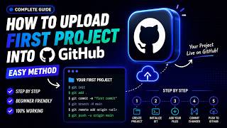 How to Upload Your First Project to GitHub | Beginner Tutorial #techtools #github #beginnerfriendly