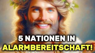 MENSCHEN DIESER 5 NATIONEN, SEID WACHSAM! Gottes Botschaft (Christliche Motivation)