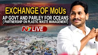 CM YS Jagan Live | Exchange of MoUs Between Govt. of AP and Parley for Oceans | Ntv Live