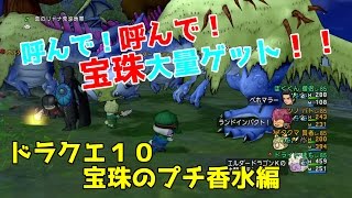 [ドラクエ１０]宝珠のプチ香水は強力な効果！？フィールド上で宝珠大量獲得編