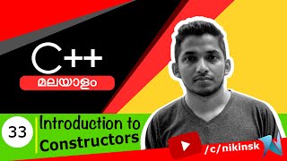33 Introduction to C++ Constructors Malayalam tutorial