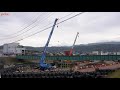 jr飯田線・大雨災害により被災した鉄道橋 broken railroad bridge