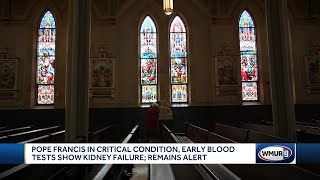 Pope Francis in critical condition, early blood tests show kidney failure; remains alert