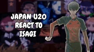 Japan U20 React To Isagi // Blue Lock // Gacha Club