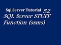 SQL Server STUFF Function
