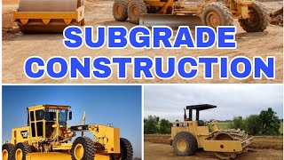 How Subgrade Bed is Prepared? Subgrade of Road, Subgrade Construction,What is Subgrade?  ||ABCL||