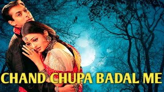 Chand Chhupa Badal Mein Lyrical Video 💘Hum Dil De Chuke Sanam 💘Salman Khan, Aishwarya Rai💘