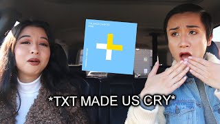 reacting to TXT's the dream chapter star for the first time in the car