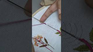 Easy Flower Embroidery Tutorial 🌸