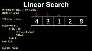 Linear Search Algorithm in ArrayLists | Computer Science Explained (Java/Python)
