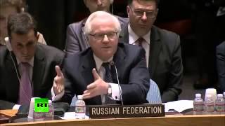 убойный ответ Чуркина  на слова постпреда Украины  14 04 2014