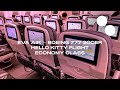 FLYING EVA AIR'S HELLO KITTY BOEING 777-300ER ECONOMY — SINGAPORE to TAIPEI