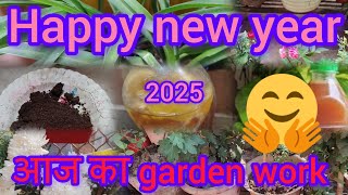 #1stJanuary gardening work/neem oil ka spray kaise kare /#thegrounddiaries#gardening