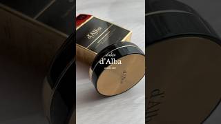 asmr unboxing d’Alba glow fit cushion foundation color 23 🐯💛🖤 #shorts #asmr #dalba #unboxing