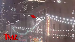 Morgan Wallen Arrest, Video of Moment Chair Is Flung from Rooftop | TMZ