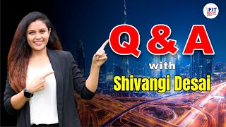 Live Q & A with Shivangi Desai from Dubai | Nutrition Advice | Fit Bharat Mission