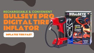 Bullseye Pro Digital Tire Inflator Review |Inflates Tire in Less than 2 minutes