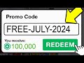 This *SECRET* Promo Code Gives FREE ROBUX! (Roblox July 2024)