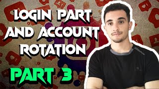 Automate Instagram with Python/Selenium | Login function and account rotation PART 3