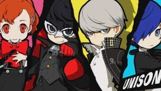 Persona Q 2: New Cinema Labyrinth - Makoto/FeMC/Yu/Ren Unison