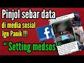 Pinjol sebar data di media sosial || setting agar privasi aman