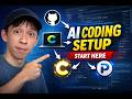 AI Coding Setup for Beginners: Install GitHub, Cursor, Claude & More
