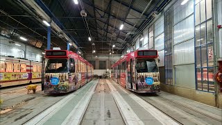 HTM MAT-rit 73 Remise Scheveningen - Remise Zichtenburg via Station Den Haag HS | GTL8 3118 | 2020