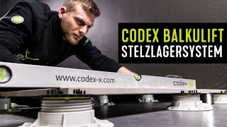 codex BalkuLift Stelzlagersystem | Mit höchster Flexibilität zur Traumterrasse