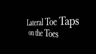 Lateral Toe Taps on the Toes | Chris Johnson PT