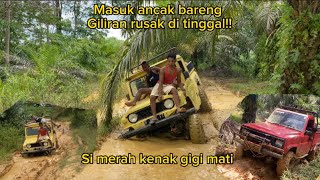 OFF ROAD Taft hiline trouble kenak gigi mati || si kuning beraksi sendiri