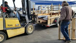 How to load/ Challenge/ No problem/ Yale Forklift