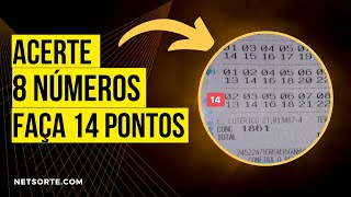 🍀Acerte APENAS 8 números e faça 14 PONTOS🤑🤑🤑