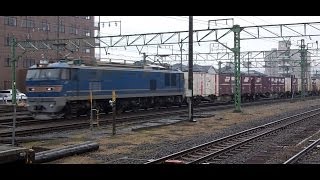 [HD]4093ﾚ EF510-511牽引貨物 直江津到着