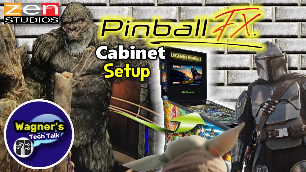 Pinball FX Cabinet Mode Setup On The Legends Pinball/Micro +Game Play ...