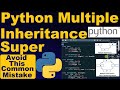 How does multiple inheritance work in python | Python for beginners #multipleinheritance #python3