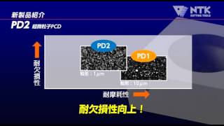 非鉄金属加工用「PCD」工具　ラインナップ拡充