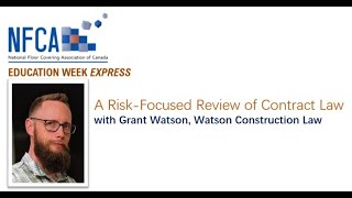 A Risk-Focused Review of Contract Law