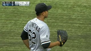 CWS@TB: Quintana strikes out six in solid start