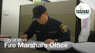 City at Work - Fire Marshal's Office