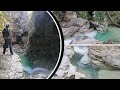 wasserfall in der dimossari schlucht von nidri greece