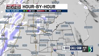 First Alert Weather Update: Tracking the Next Snow on Friday