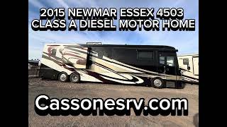 2015 Newmar Essex 4503 Class A Diesel Motor Home @CassonesRV