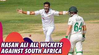 Hasan Ali All Wickets Against South Africa | Pakistan vs South Africa | 1st Test | ME2T