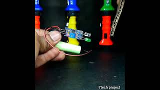 idea😀 ir proximity sensor with led #electronics